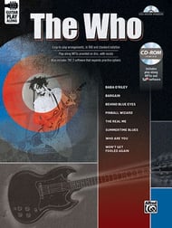 The Who Guitar Play-Along Guitar and Fretted sheet music cover